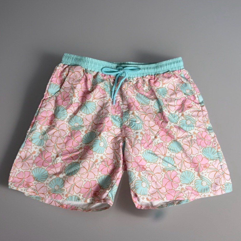 Womens Caden Lane Swimshorts M floral/seashells
